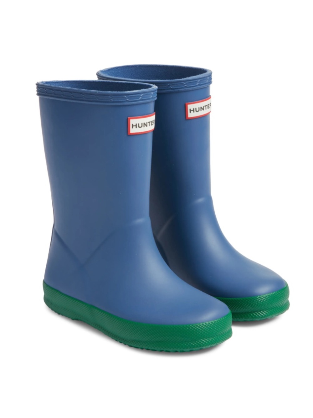 Hunter Kids First Classic Rain Boot
Peak Blue/Hyper Green